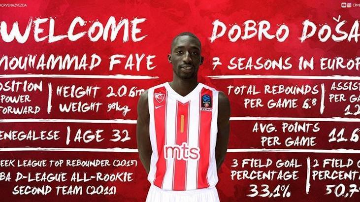 Kızılyıldız, Mouhammad Faye'yi açıkladı