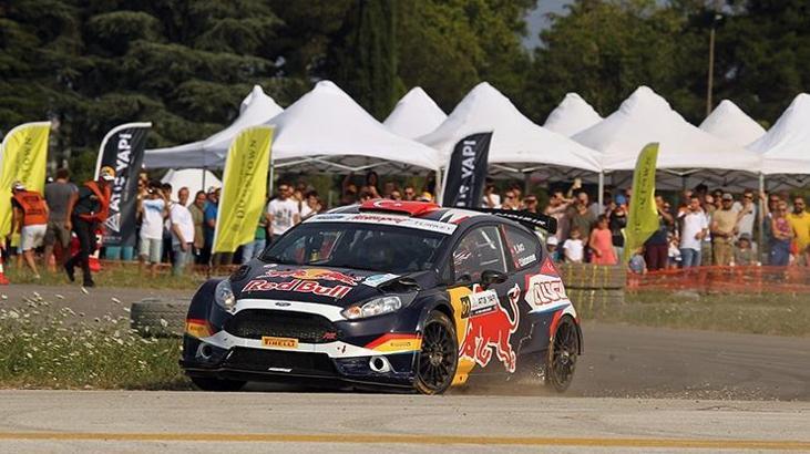 Yeşil Bursa Rallisi'nde lastikler yandı