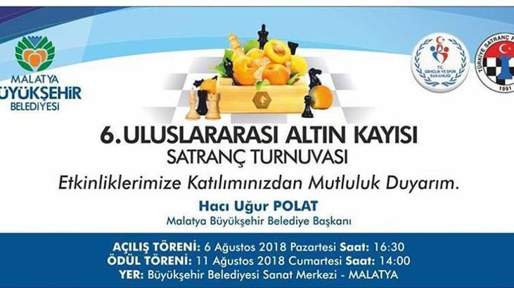Altın Kayısı Satranç Turnuvası için hazırlıklar başladı