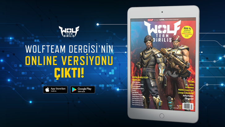 Wolfteam Dergisi şimdi online