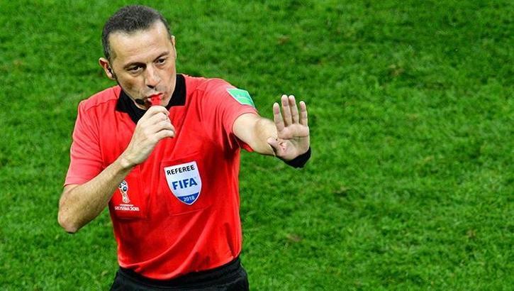 Galatasaray - Akhisar TFF Süper Kupa maçını Cüneyt Çakır yönetecek
