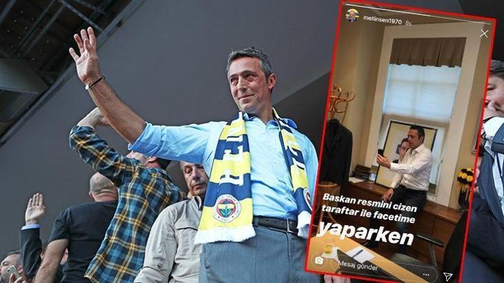 Ali Koç Facetime'da kimle konuştu?