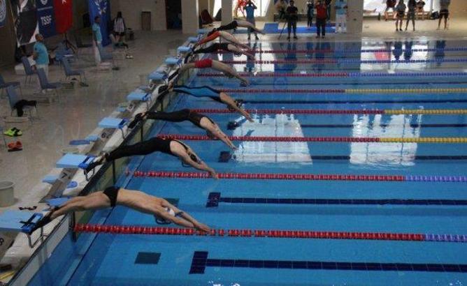 20. Avrupa Gençler Paletli Yüzme Şampiyonası açılış töreni gerçekleştirildi