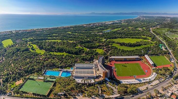 Voleybol, basketbol ve atletizmin kalbi Gloria Sports Arena'da atacak