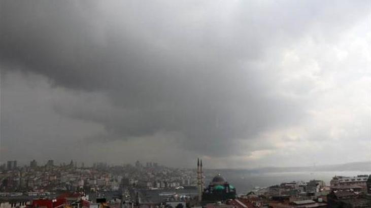 Meteoroloji'den İstanbul için sağanak yağış uyarısı