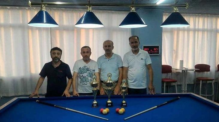 Bilardonun şampiyonu Muzaffer Kahraman