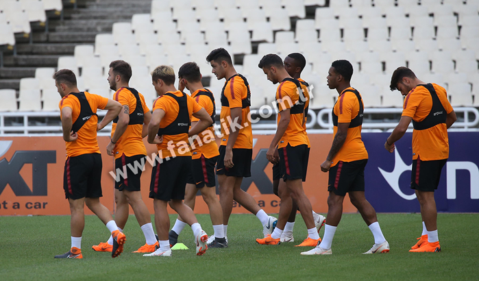 Galatasaray'da önce izin sonra idman