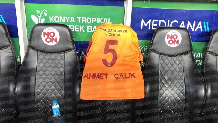 Ahmet Çalık'ın forması Galatasaray kulübesinde!