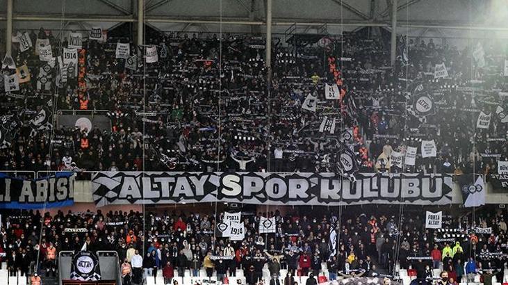 Altay'dan tribün harekatı