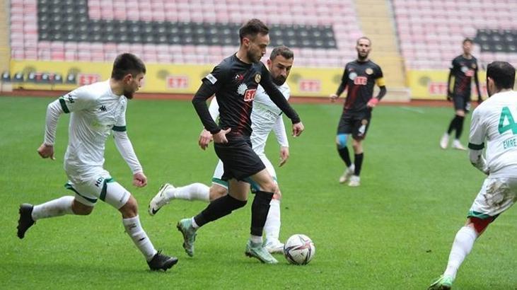 Eskişehirspor - Kırklarelispor maç sonucu: 2-2