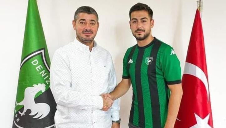 Denizlispor'da Okan Derici sevinci
