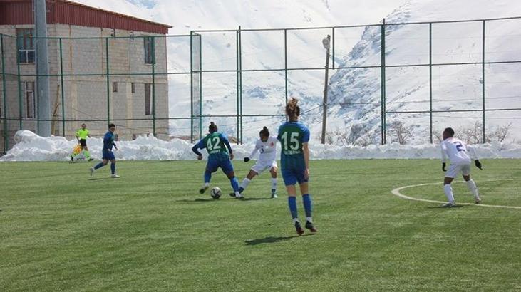 Kadınlar Süper Ligi: Hakkari Gücü: 1 - Çaykur Rizespor: 0