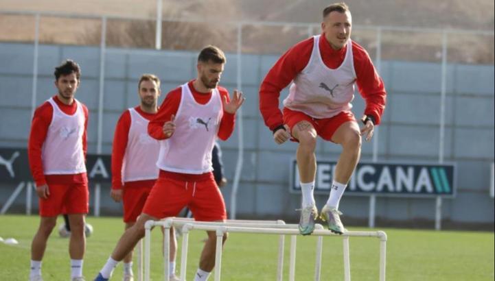 Sivasspor, Başakşehir maçının hazırlıklarına devam etti