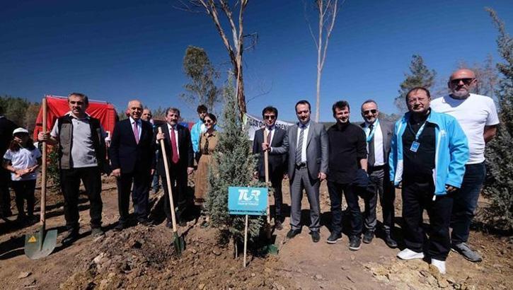 57. Cumhurbaşkanlığı Türkiye Bisiklet Turu öncesi ağaç dikimi gerçekleşti