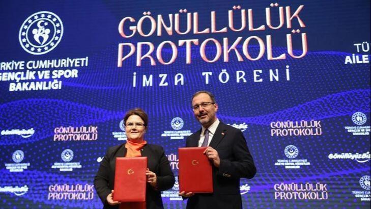 Gençlik ve Spor Bakanlığı ile Aile ve Sosyal Hizmetler Bakanlığı arasında iş birliği