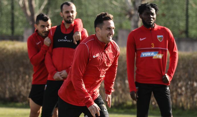 Kayserispor, Çaykur Rizespor maçı hazırlıklarını tamamladı