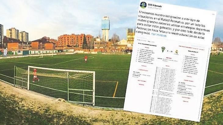 Real Madrid u9 Takımı rakibini 31-0 yendi
