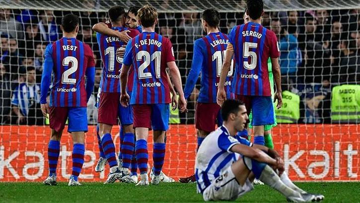(ÖZET) Real Sociedad - Barcelona maç sonucu: 0-1