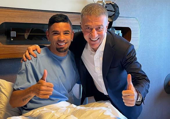 Trabzonspor'da Bruno Peres ameliyat edildi
