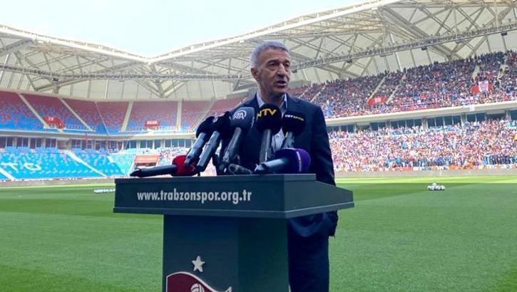 Son dakika! Trabzonspor Başkanı Ahmet Ağaoğlu mesajı verdi: Silaha değil, birbirimize sarılalım
