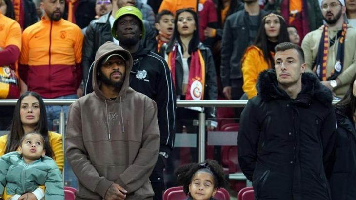 Galatasaray'da Marcao, Pena ve Diagne tribünde