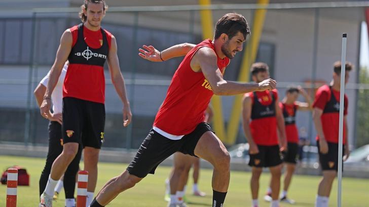 Göztepe, Galatasaray maçının hazırlıklarını sürdürdü