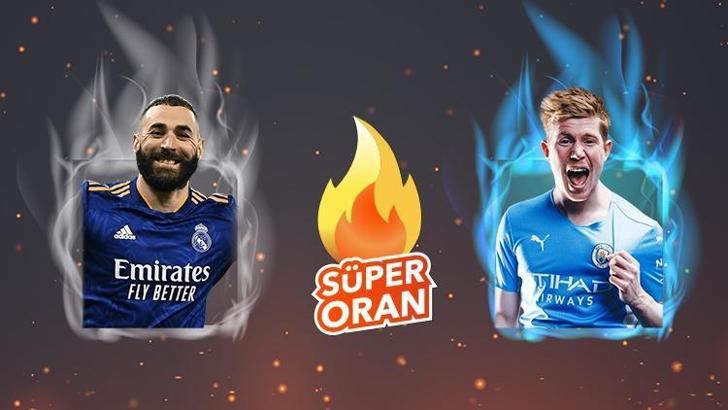 Real Madrid-Manchester City maçı Süper Oran'la Misli.com'da