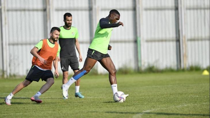 Bursaspor, Ümraniyespor maçı hazırlıklarını sürdürdü