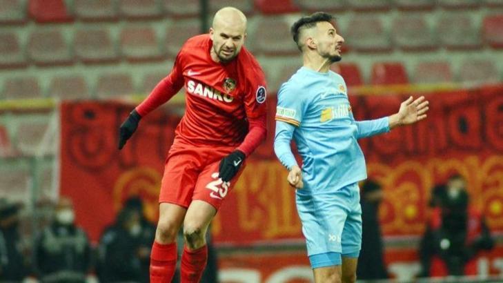 Gaziantep FK ile Kayserispor 6. randevuda