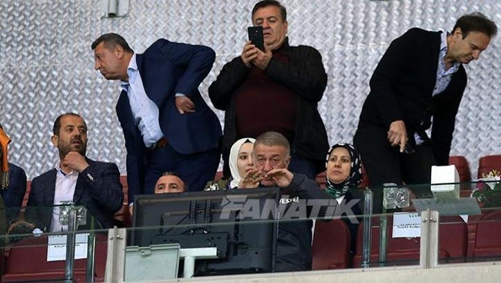 Trabzonspor Başkanı Ahmet Ağaoğlu'ndan Hatayspor'a teşekkür mesajı
