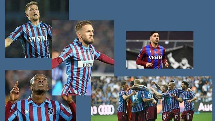 Şampiyon Trabzonspor'un en medyatik 11'i belli oldu