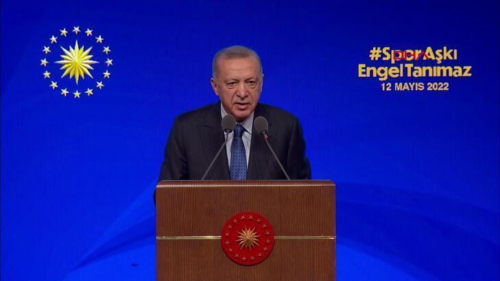 Son Dakika | Cumhurbaşkanı Erdoğan: Rakamlar sporda nereden nereye gelindiğini göstermektedir