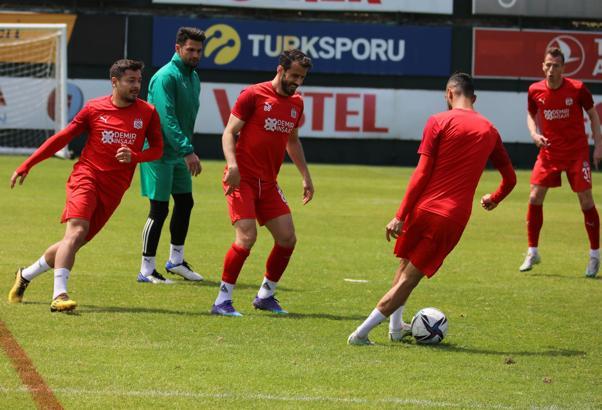 Sivasspor, Çaykur Rizespor maçı hazırlıklarını tamamladı