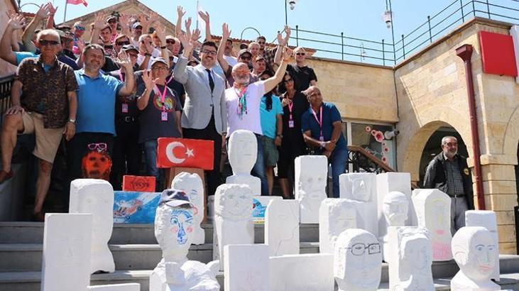 Europa-Orient/Doğu-Batı Dostluk ve Barış Rallisi Kapadokya'da
