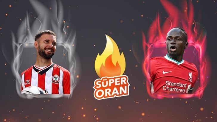 Southampton-Liverpool maçı Süper Oran'la misli.com
