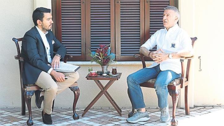 Trabzonspor Başkanı Ahmet Ağaoğlu FANATİK'e konuştu: Gönlüm Uğurcan Çakır'ın kalmasından yana