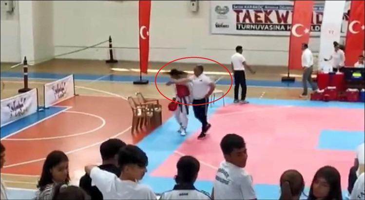 Sporcusuna tokat atan antrenör hakkında soruşturma açıldı