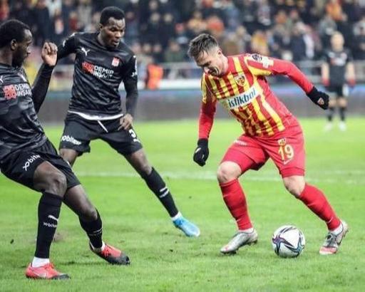 Sivasspor ile Kayserispor 30. randevuda