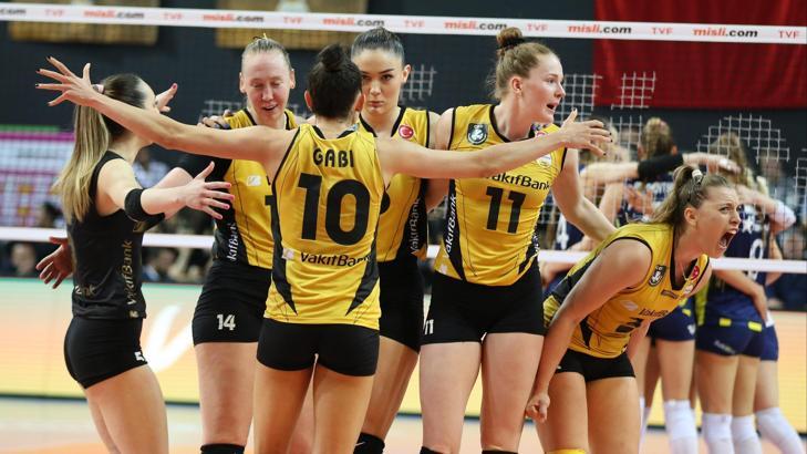 VakıfBank, 'Avrupa'nın en büyüğü' unvanı için parkeye çıkıyor