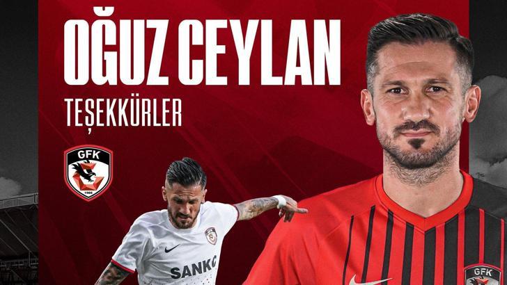 Gaziantep FK, Oğuz Ceylan ile sözleşmesini karşılıklı sonlandırdı
