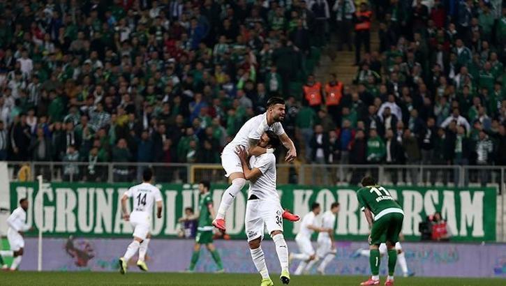 Bursaspor fırsat tepti