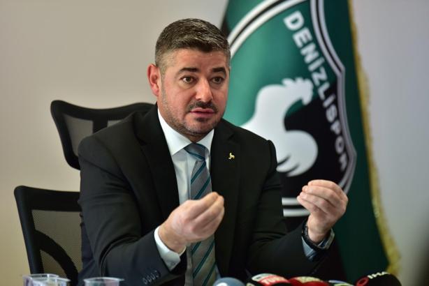 Denizlispor Başkanı Mehmet Uz: Bu yükü tek başımıza taşıma gücümüz kalmadı