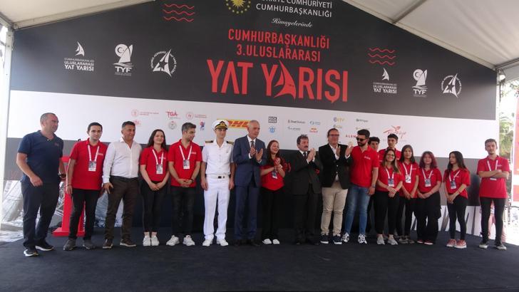 Cumhurbaşkanlığı 3. Uluslararası Yat Yarışları Marmaris'te başladı