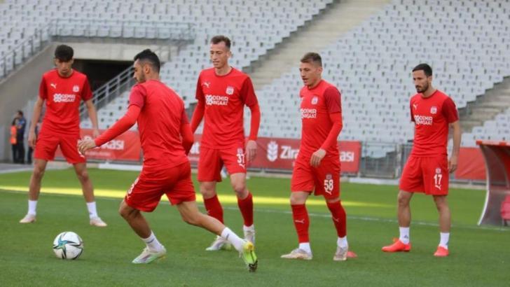Sivasspor, Kayserispor maçı hazırlıklarını tamamladı