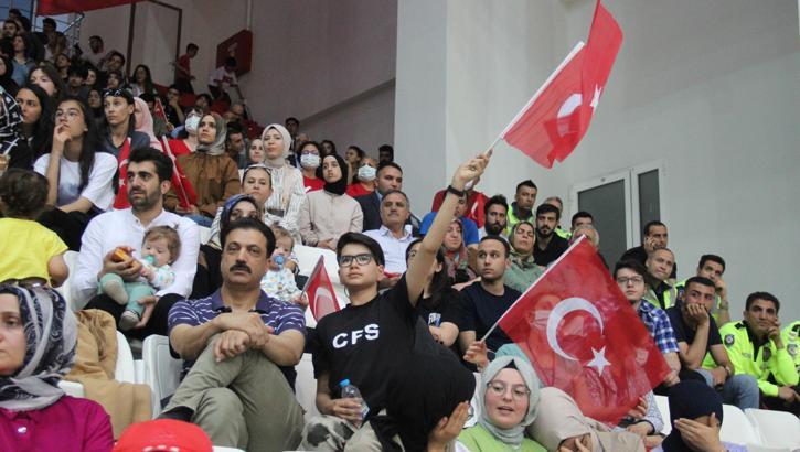 Elazığ'da milli maç coşkusu
