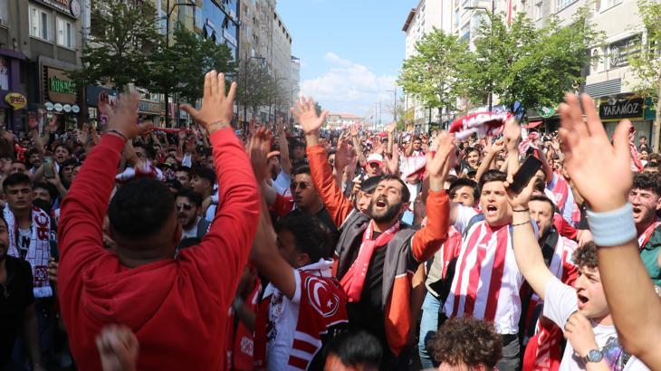 Sivas'ta kupa coşkusu bugün de devam etti