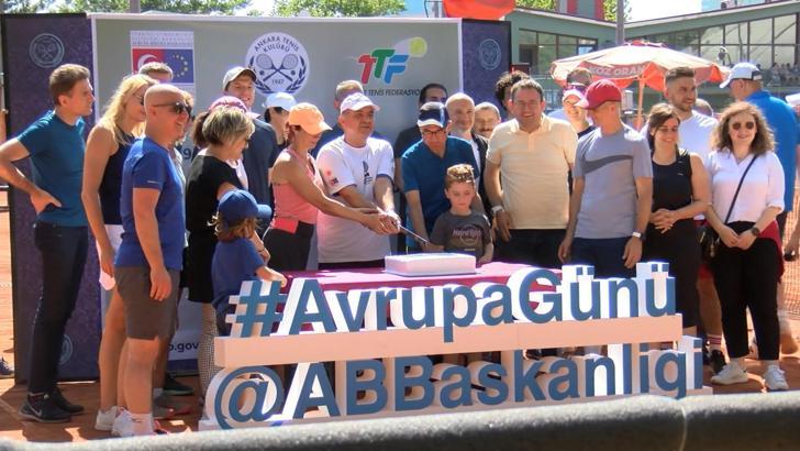 Avrupa Günü Tenis Turnuvası, Ankara'da düzenlendi