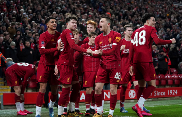 Liverpool'un gençleri hata yapmadı, son 16 geldi