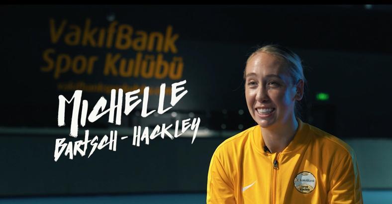 VakıfBank'ın yeni transferi Bartsch-Hackley, hayalini gerçekleştirdi