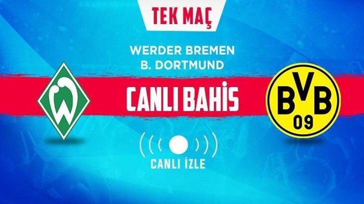 Werder Bremen – Borussia Dortmund maçı iddaa oranları